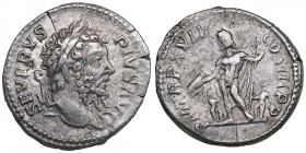 Roman Empire AR Denarius - Septimius Severus (193-211 AD)
2.78g. 19mm. VF/VF SEVERVS PIVS AVG/ P M TR P XIII COS III P P, Jupiter.