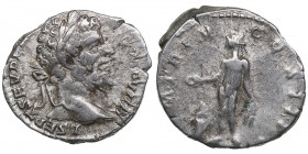 Roman Empire AR Denarius - Septimius Severus (193-211 AD)
2.64g. 19mm. VF/F