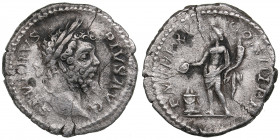 Roman Empire AR Denarius - Septimius Severus (193-211 AD)
2.44g. 19mm. VF/F
