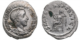Roman Empire AR Denarius - Gordian III (238-244 AD)
1.71g. 20mm. AU/AU Very attractive lustrous speicmen. IMP GORDIANVS PIVS FEL AVG/ SECVRITAS PVBLIC...