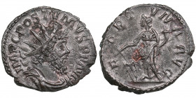 Roman Empire Antoninianus - Postumus (260-269 AD)
3.28g. 21mm. XF/VF+ IMP C POSTVMVS P F AVG/ FORTVNA AVG, Fortuna.