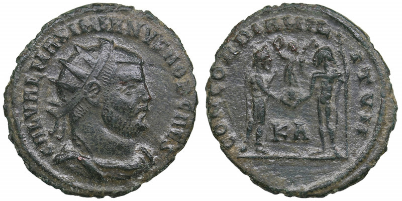 Roman Empire Radiate Æ follis - Maximianus Herculius (286-305 AD)
2.87g. 20mm. F...