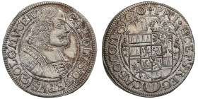 Austria, Bishopric of Olomouc 3 kreuzer 1670 - Karl II von Liechtenstein (1664-1695)
1.61g. UNC/UNC