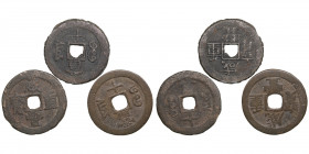 China coins (3)
Various condition. Sold as is, no return. Size 39mm.