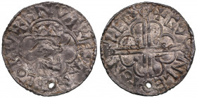 Anglo-Saxon, England AR Penny - Cnut (1016-1035)
0.94g. XF/XF With a hole. Quatrefoil type.
