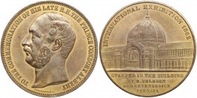 Great Britain Medal 1862 - International Exhibition in London
35.64g. 41mm. AU/AU Lustrous. Gilted.