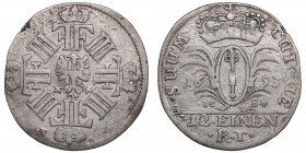 Germany, Brandenburg-Prussia 1/12 Thaler 1693 IC-S - Friedrich III (1688-1701)
3.05g. F/VF