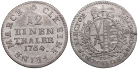 Germany, Saxony 1/12 Thaler 1764 - Friedrich August III (1763-1806)
3.18g. VF+/VF+