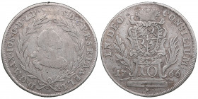 Germany, Bavaria 10 Kreuzer 1766 - Maximilian III Joseph (1745-1777)
3.71g. VF/VF