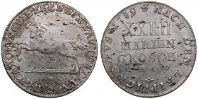Germany, Braunschweig-Wolfenbüttel 2/3 Taler 1789
17.13g. AU/UNC Mint luster.
