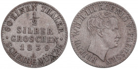 Germany, Prussia 1/2 groschen 1839 A
1.05g. VF/VF