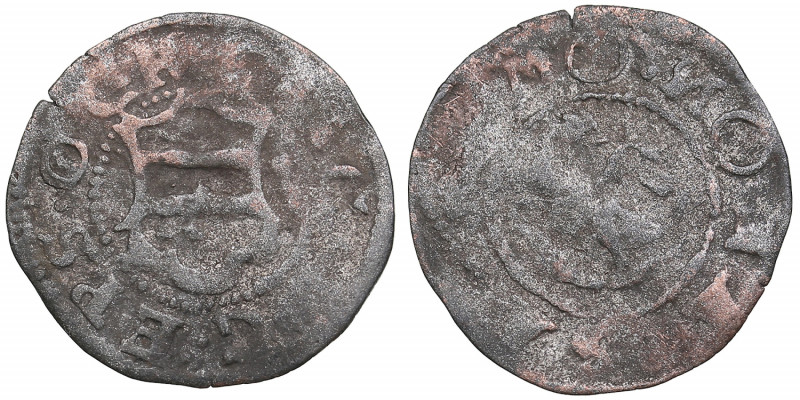 Kuressaare (Arensburg), Denmark schilling ND - Duke-Bishop Magnus (1560-1578)
0....