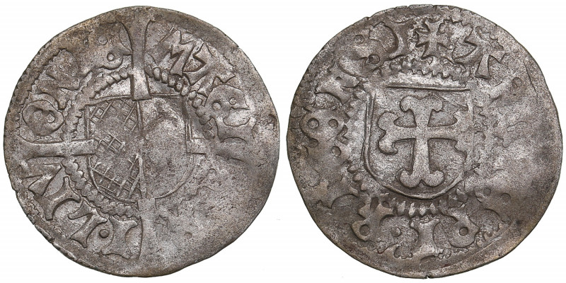 Riga schilling ND - Michael Hildebrand and Wolter von Plettenberg (1500-1509)
1....