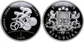 Latvia 1 lats 1999 - Olympic Games
20.04g. PROOF