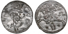 Poland-Lithuania 2 denar 1620 - Sigismund III (1587-1632)
0.44g. XF/XF