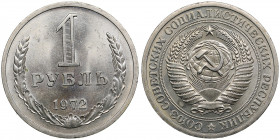 Russia, USSR 1 rouble 1972
7.44g. AU/UNC