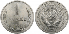 Russia, USSR 1 rouble 1973
7.45g. AU/UNC