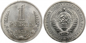Russia, USSR 1 rouble 1973
7.51g. AU/UNC