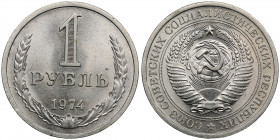 Russia, USSR 1 rouble 1974
7.36g. UNC/UNC