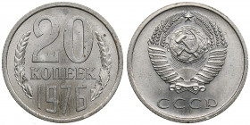 Russia, USSR 20 kopecks 1976
3.26g. UNC/UNC Rare!
