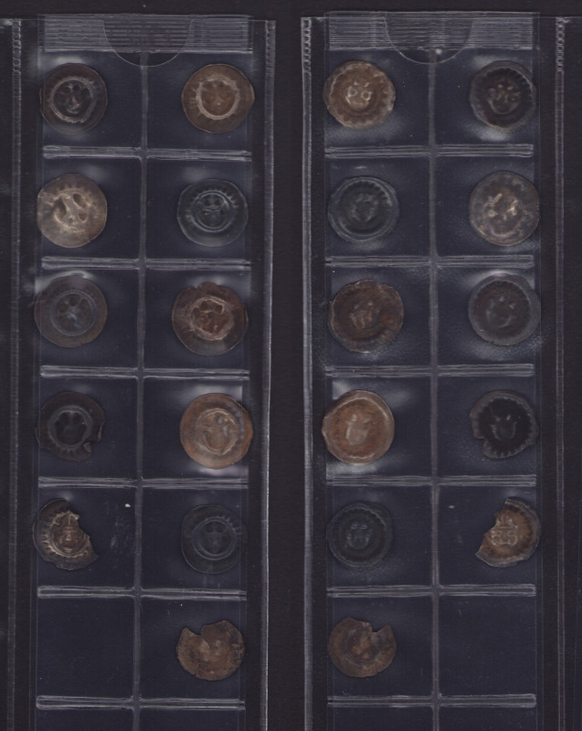 Coin Lots: Germany Hohlpfennig (11)
Various condition. Sold as is, no returns.