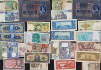 Lot of World paper money: Poland, Argentina, Ghana, Cuba, Italy, Brazil, Iran, Pakistan, Austria (14)
Various condition. Sold as is, no returns.