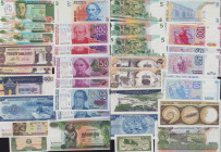 Lot of World paper money: Argentina, Philippines, Guyana, Cambodia (17)
Various condition. Sold as is, no returns.