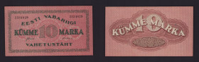 Estonia 10 marka 1922
UNC Pick 53a.