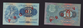 Estonia 10 krooni 1937 - Specimen
UNC. Pick 67s. Rare!
