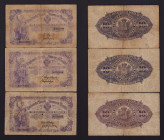 Collection of Finland, Russia 10 Markkaa 1898 (3)
Various condition. Sold as is, no returns.