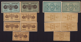 Collection of Finland paper money 1918 (7)
Various condition. Sold as is, no returns.