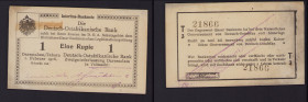 Germany, East Africa 1 rupia 1916
XF+