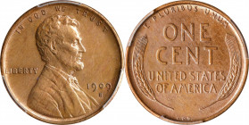 1909-S Lincoln Cent. V.D.B. AU Details--Harshly Cleaned (PCGS).
PCGS# 2426. NGC ID: 22B2.
Estimate: $1400