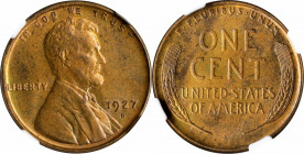 1927-D Lincoln Cent. MS-64 RB (NGC).
PCGS# 2580. NGC ID: 22CN.
Estimate: $175
