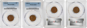 Lot of (2) Mintmarked Early Date Lincoln Cents. (PCGS).
Included are: 1912-D EF-40; and 1931-S EF-45.
Estimate: $150