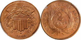 1864 Two-Cent Piece. Small Motto. Unc Details--Cleaned (PCGS).
PCGS# 3579. NGC ID: 22N8.
Estimate: $1000