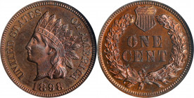 1898 Indian Cent. Proof-64 RB (ANACS). OH.
PCGS# 2381. NGC ID: 22AL.
Estimate: $ 325