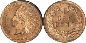 1899 Indian Cent. Proof-64 RB (ANACS). OH.
PCGS# 2384. NGC ID: 22AM.
Estimate: $ 325