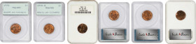 Lot of (3) Certified Lincoln Cents.
Included are: 1930 MS-64 RD (PCGS), OGH--First Generation; 1930-S MS-65 RD (PCGS), OGH--First Generation; and 194...