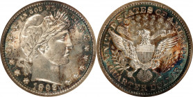 1892 Barber Quarter. Type II Reverse. MS-63 (ANACS). OH.
PCGS# 5601. NGC ID: 23XT.
Estimate: $ 250