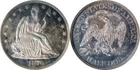 1876 Liberty Seated Half Dollar. MS-61 (ANACS). OH.
PCGS# 6352. NGC ID: 24KG.
Estimate: $ 350