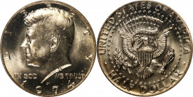 1974-D Kennedy Half Dollar. Doubled Die Obverse. MS-64 (ANACS). OH.
PCGS# 96723.
Estimate: $ 400