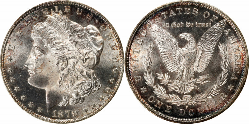 1879-S Morgan Silver Dollar. MS-65 (ANACS). OH.
PCGS# 7092. NGC ID: 253X.
Esti...