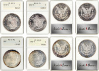 Lot of (4) Prooflike Choice Mint State Morgan Silver Dollars. (ANACS). OH.
Included are: 1878-S MS-63 PL; 1882-S MS-64 PL; 1887 MS-63 PL; and 1901-O ...