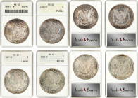 Lot of (4) Mintmarked Morgan Silver Dollars. MS-62 (ANACS). OH.
Included are: 1878-S; 1882-O; 1887-O; and 1921-S.
Estimate: $ 250