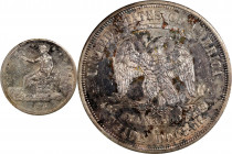 1876-S Trade Dollar. Type I/I. AU-50 (ANACS). OH.
PCGS# 7043. NGC ID: 253B.
Estimate: $ 350
