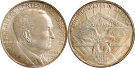 1936 Robinson--Arkansas Centennial. MS-65 (NGC). OH.
PCGS# 9369. NGC ID: BYHX.
Estimate: $ 125