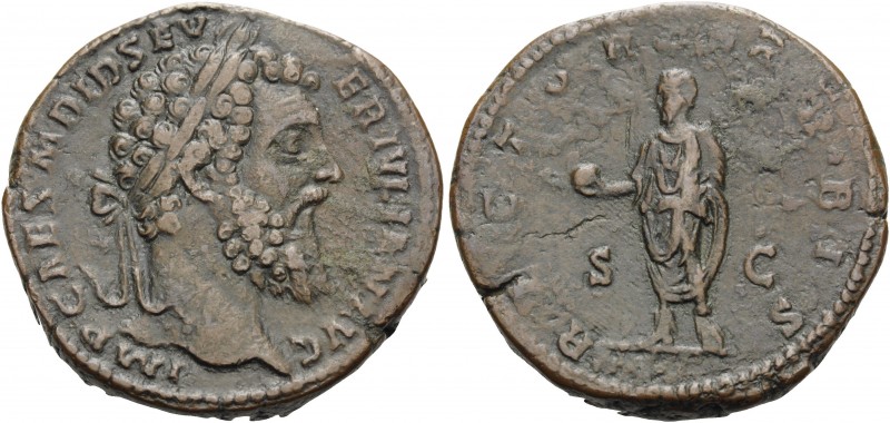 Didius Julianus, 193. Sestertius (Orichalcum, 30 mm, 23.62 g, 12 h), Rome. IMP C...