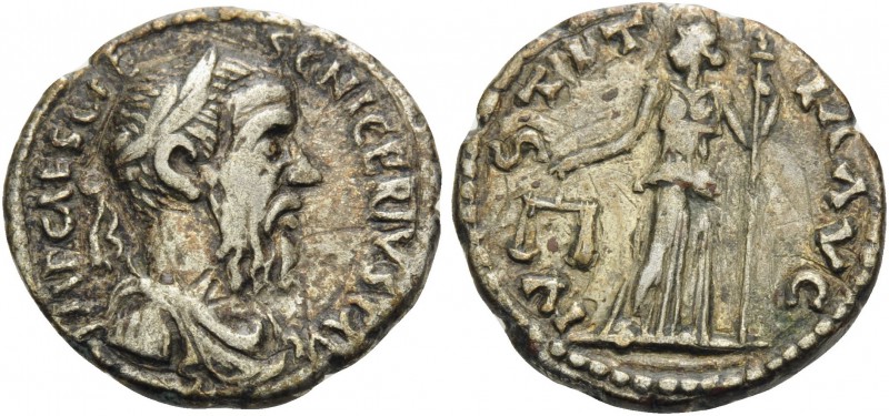 Pescennius Niger, 193-194. Denarius (Silver, 17 mm, 3.28 g, 11 h), Antioch. IMP ...