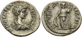 Caracalla, Caesar, 196-198. Denarius (Silver, 18.5 mm, 3.36 g, 6 h), struck under Septimius Severus, Laodiceia ad Mare, 196-197. M AVR ANTON CAES PONT...